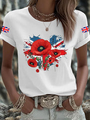 Men's UK Flag Printed T-shirt