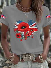 Men's UK Flag Printed T-shirt