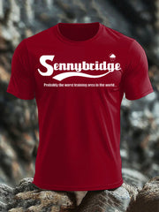 Men's British Veteran imitation cotton short-sleeved T-shirt