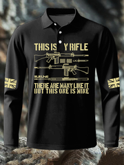 Men's British Veteran Printed long sleeve shirt