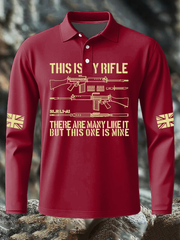 Men's British Veteran Printed long sleeve shirt