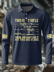 Men's British Veteran Printed long sleeve shirt