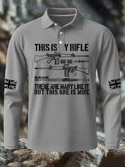 Men's British Veteran Printed long sleeve shirt