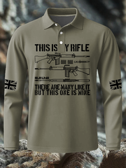 Men's British Veteran Printed long sleeve shirt