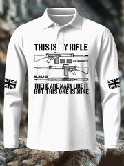 Men's British Veteran Printed long sleeve shirt