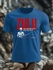 Men's British Veteran imitation cotton short-sleeved T-shirt