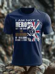 Men's British Veteran short sleeves t-shirt