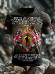 Men's British Veteran short sleeves t-shirt