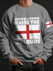 Men's Raise The Colours Print Crew Neck Sweatshirt