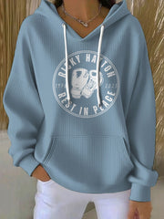 Women's Hitman Rip Printed Hoodie