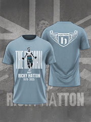 Men's Boxing Lover Rip Hitman Legend Printed T-Shirt