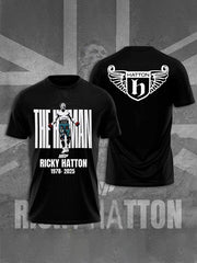 Men's Boxing Lover Rip Hitman Legend Printed T-Shirt