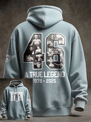 Men's Boxing Lover Rip Hitman Legend Printed Hoodie