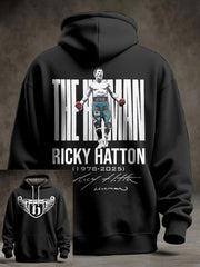 Men's Boxing Lover Rip Hitman Legend Printed Hoodie