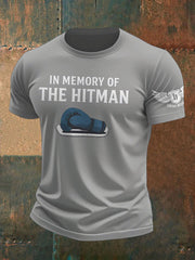 Men's Hitman Boxing Lover Printed T-shirt