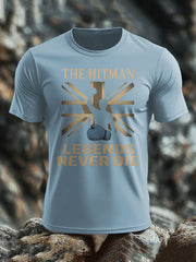 Men's Hitman Boxing Lover Printed T-shirt