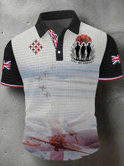Men's Remembrance Day Lest We Forget Short Sleeve Shirt