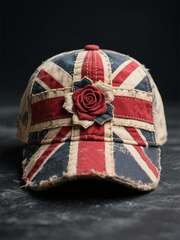 Unisex British Rose Printed Hat