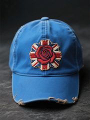 Unisex British Rose Printed Hat