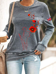 Women's Remembrance Day Lest We Forget Sweatshirt