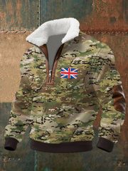 Men's UK Veteran MTP Camouflage Printed CasuaL Tops