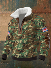 Men's UK MTP Camouflage Remembrance Day Printed Sweatshirt
