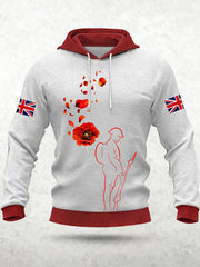 Men's Remembrance Day Lest We Forget Hoodie