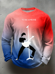 Men's The Jam minimalist pop art Waffle Long Sleeve T-Shirt