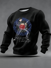 Men's The Jam Checkered Cotton Hoodie