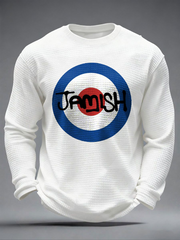 Men's UK Mods Music Lover Waffle Long Sleeve T-Shirt