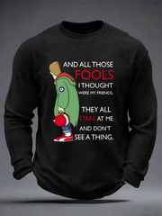 Men's UK Mods Music Lover Waffle Long Sleeve T-Shirt