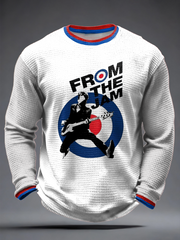 Men's UK Mods Music Lover Waffle Long Sleeve T-Shirt