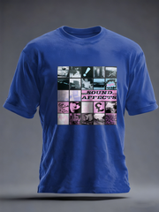 Men's UK Mods Music Lover imitation cotton short-sleeved T-shirt