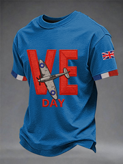 Men's Victory In Europe Day Short Sleeves T-shirt