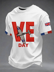 Men's Victory In Europe Day Short Sleeves T-shirt