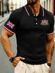 Men's Vintage England Lion Casual Shirt