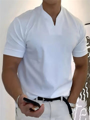 Men's V-neck T-shirt