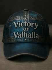 Victory Or Valhalla Viking Hat