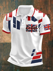 Men's Union Jack Flag polo shirt