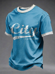 Men's City It's In The Blood Short Sleeves T-shirt