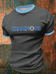 Men's Football Champion Short SleevesT-shirt