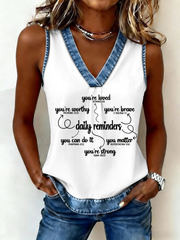 Women's Christian Mental Health You Are Loved Vest