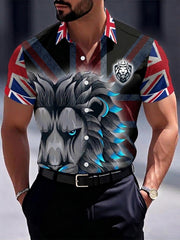 Men's British Lion Printed Shirt