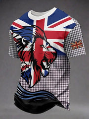 Men's British Lion Printed T-shirt