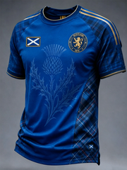 Men's UK Football Lover Scotland Printed short sleeve t-shirt