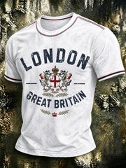 Men's London Great Britain Printed T-shirt