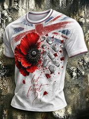 Men's Lest We Forget Printed T-shirt