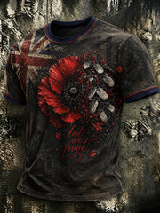 Men's Lest We Forget Printed T-shirt