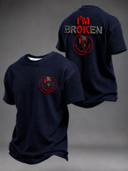 Men's I'm Ok I'm Broken Waffle Short Sleeve