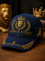 Unisex Christian Lion of Judah Art Print Hat
